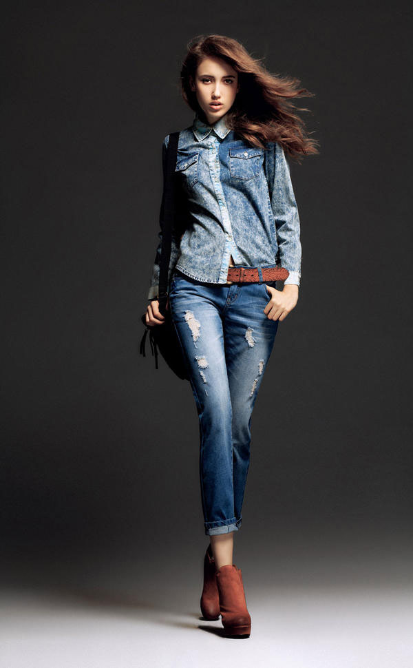 phối đồ jeans sành điệu - hình minh họa 6