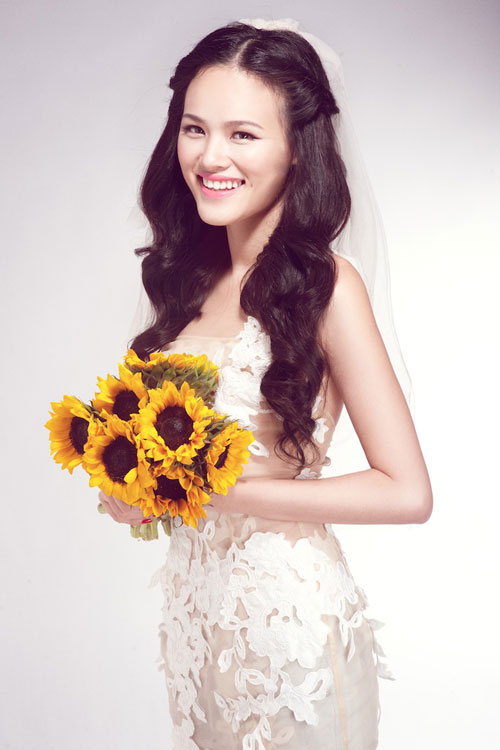 trang điểm cô dâu