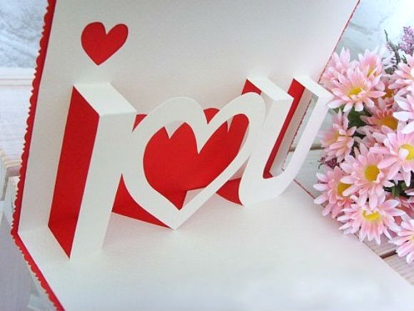 cách làm thiệp nổi