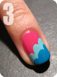 kiểu nail hình đám mây - hình minh họa 3