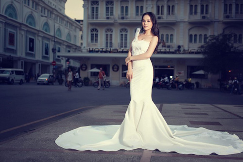 áo cưới lộng lẫy - hình minh họa 12