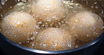 Mùa đông, không thể bỏ qua bánh rán vừng 18 cách làm bánh rán vừng - hình minh họa 8