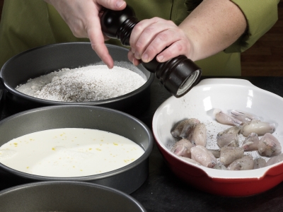 Learn How To Cook - How To Photo Pictorial Steps Frog Legs Season the frog legs themselves also. A Step-by-Step How To Photo Pictorial Learn How To Cook - How To Photo Pictorial Steps Frog Legs