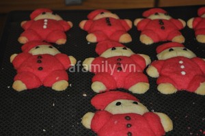 Giáng sinh vui với bánh quy hình ông già Noel 10 bánh quy ông già Noel - hình minh họa 9