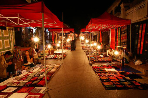 khám phá chợ Luang Prabang - hình minh họa 3