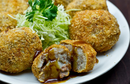 thịt bò khoai tây viên chiên - hình minh họa 12