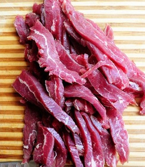 thịt bò xào đậu Hà Lan