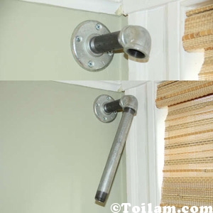 cách làm,hướng dẫn ,diy,handmade,giá,để đồ,ống nước,bar,clup