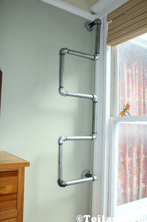 cách làm,hướng dẫn ,diy,handmade,giá,để đồ,ống nước,bar,clup