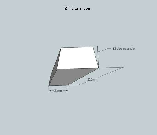 cách làm ly bằng gỗ cực yêu bước 1
