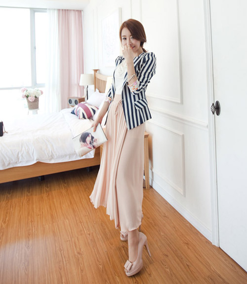 phối đồ váy midi - hình minh họa 4