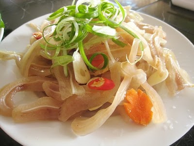 Nấu ăn: Thực đơn ngày Tết - Tai lợn chua ngọt