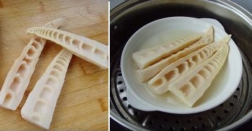 Măng Nhồi Thịt Hấp Thanh Ngọt