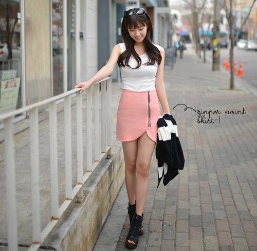 váy xẻ nơi công sở - hình minh họa 3