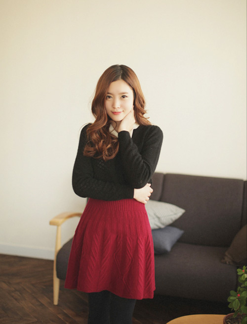 váy xòe trẻ trung - hình minh họa 18