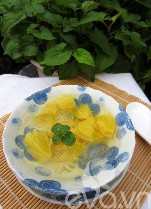 Cocktail Dứa Thạch Rau Câu Thanh Lạnh - hình minh họa 7