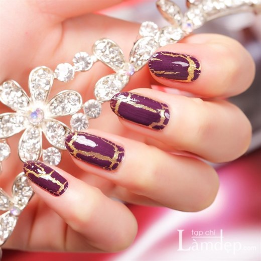 Style nail óng ánh quyến rũ phái đẹp