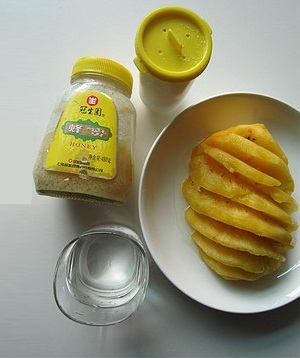 sinh tố dứa mật ong