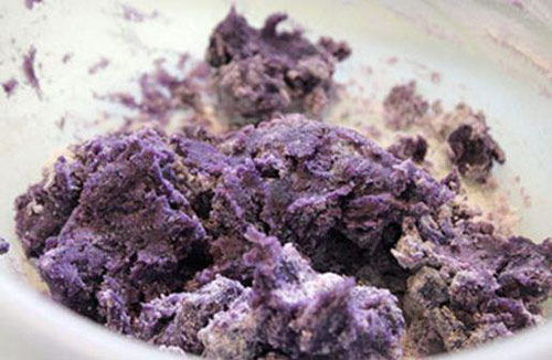 chè trôi nước khoai lang tím