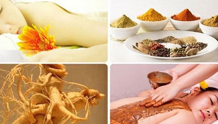 tắm trằng bằng thuốc bắc
